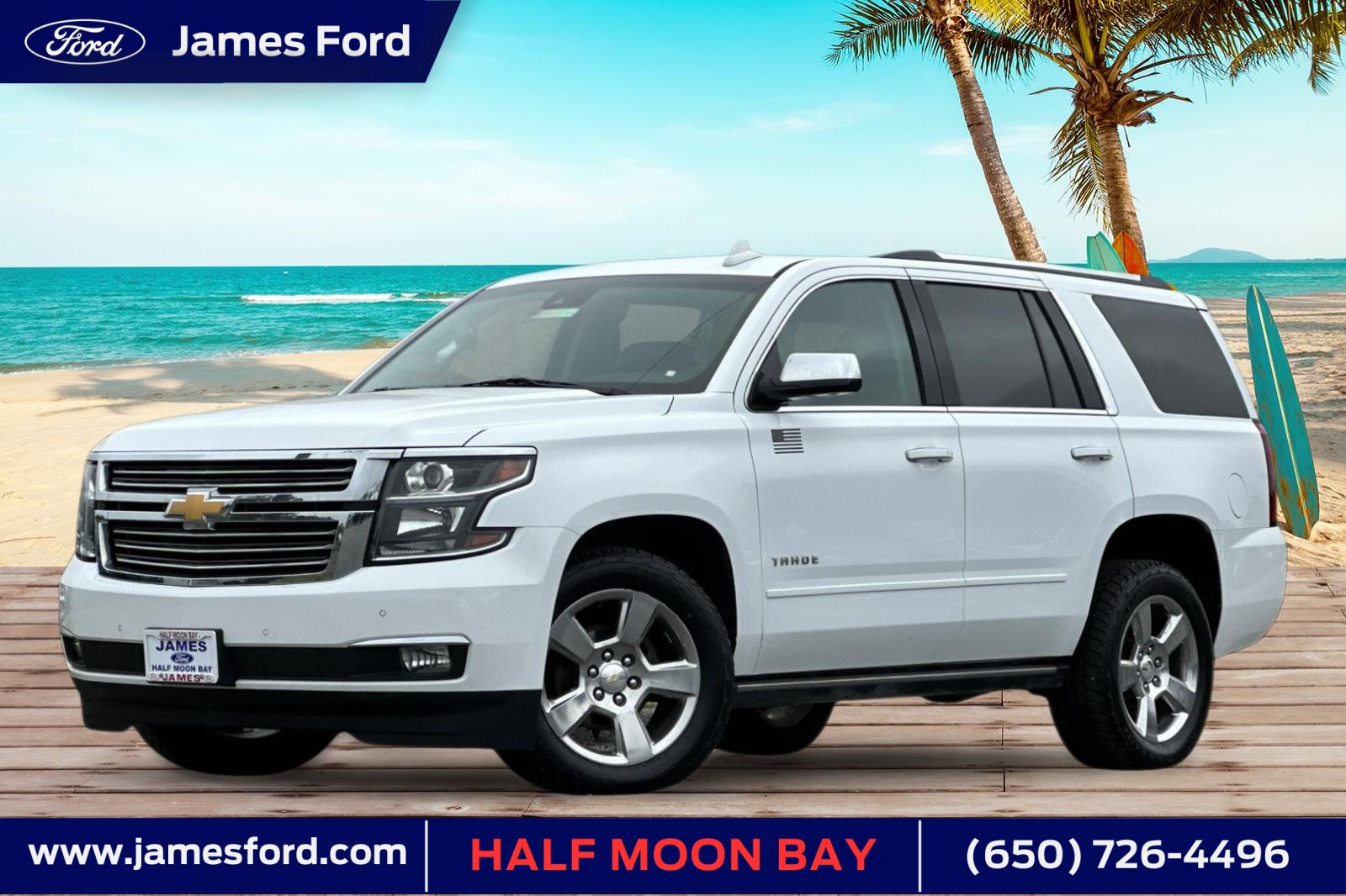 Used 2017 Chevrolet Tahoe Premier AWD/4WD image 1