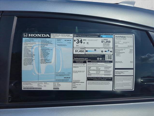 New 2026 Honda Civic Sport image 21
