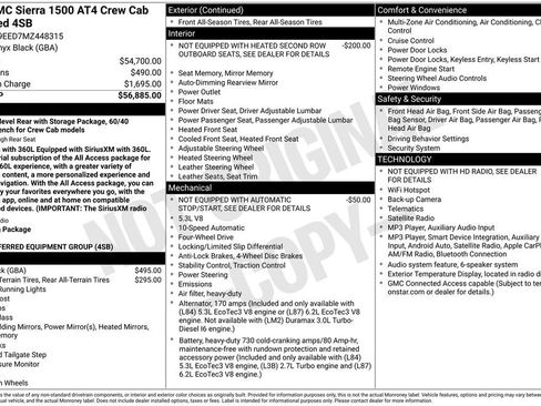 Used 2021 GMC Sierra 1500 AT4 AWD/4WD image 3