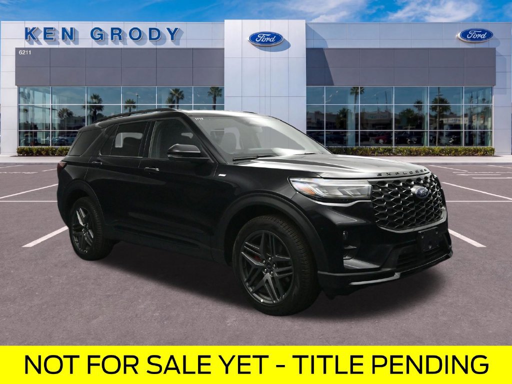 Certified 2026 Ford Explorer ST-Line w/ ST-Line Street Pack AWD/4WD 360° Tour