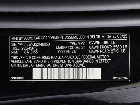 Certified 2025 Volvo V60 B5 Cross Country Plus image 16