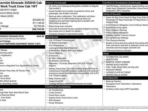 New 2026 Chevrolet Silverado 3500 W/T w/ WT Convenience Package image 23