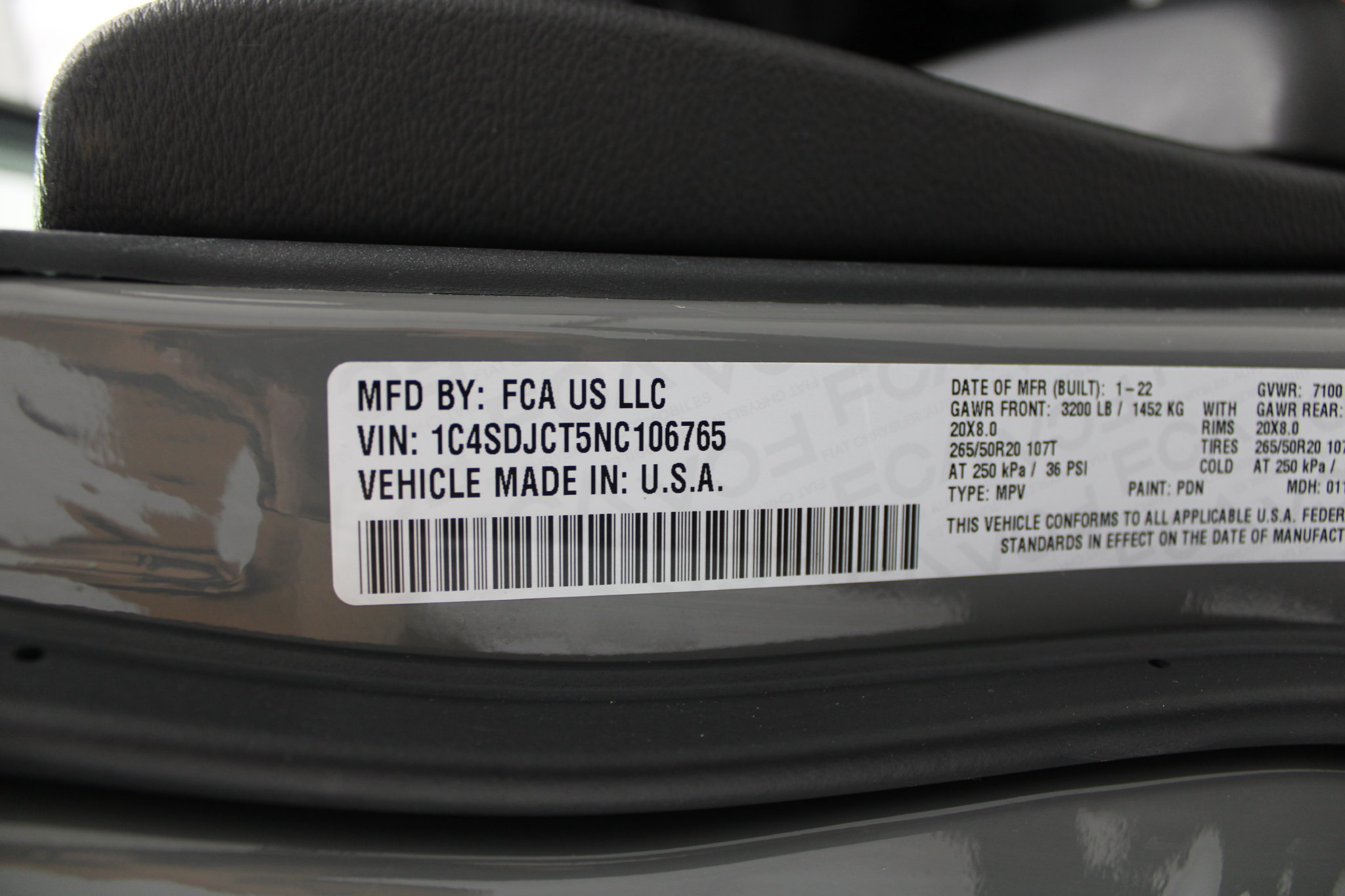 Used 2022 Dodge Durango R/T w/ Trailer Tow Group IV AWD/4WD image 50