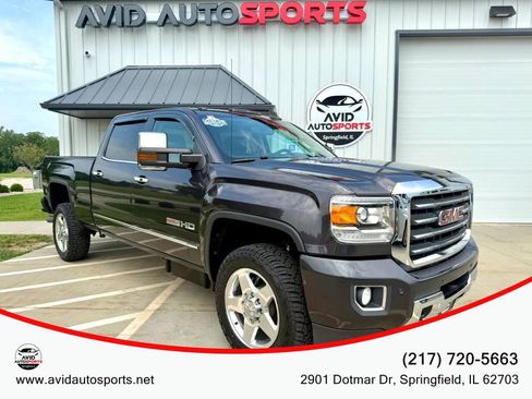 Used 2015 GMC Sierra 2500 SLT w/ Duramax Plus Package AWD/4WD image 1