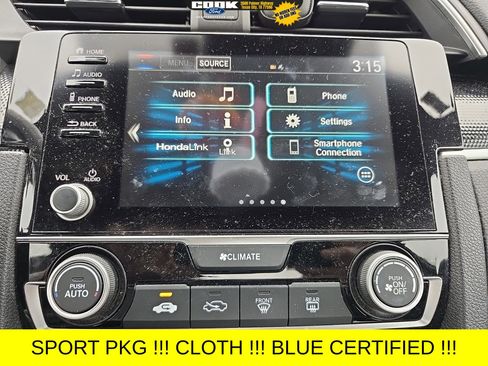 Used 2019 Honda Civic Sport image 6