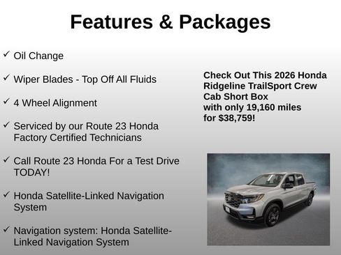Used 2026 Honda Ridgeline TrailSport image 4