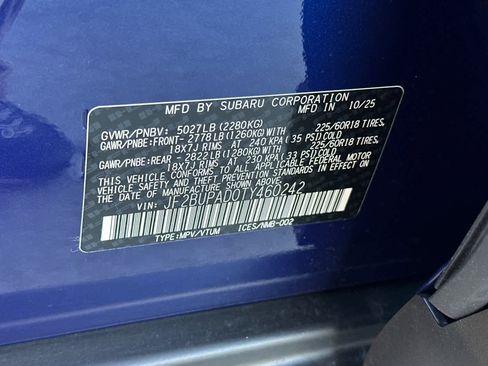 New 2026 Subaru Outback Premium image 33