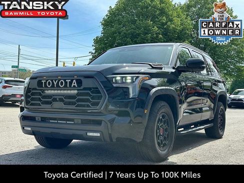Certified 2024 Toyota Sequoia TRD Pro AWD/4WD image 1