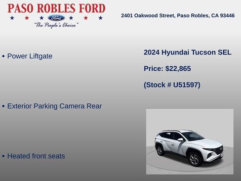 Used 2024 Hyundai Tucson SEL FWD image 5
