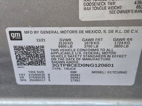 Used 2022 GMC Sierra 1500 Elevation w/ LPO, Elevation Black Package RWD image 24