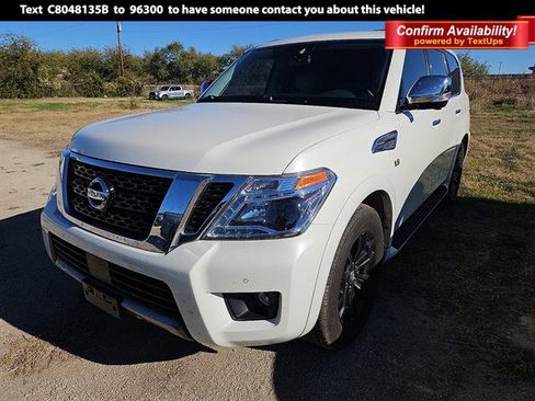 Used 2020 Nissan Armada Platinum w/ Captain's Chairs Package image 1