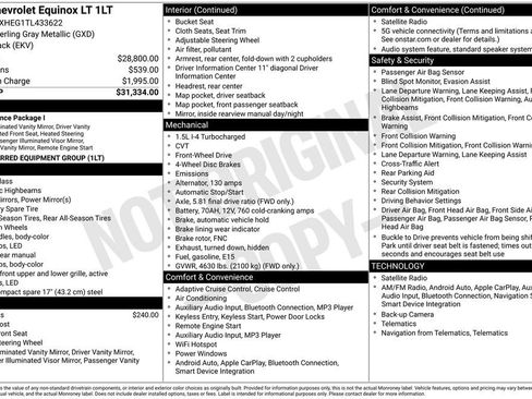 New 2026 Chevrolet Equinox LT image 4