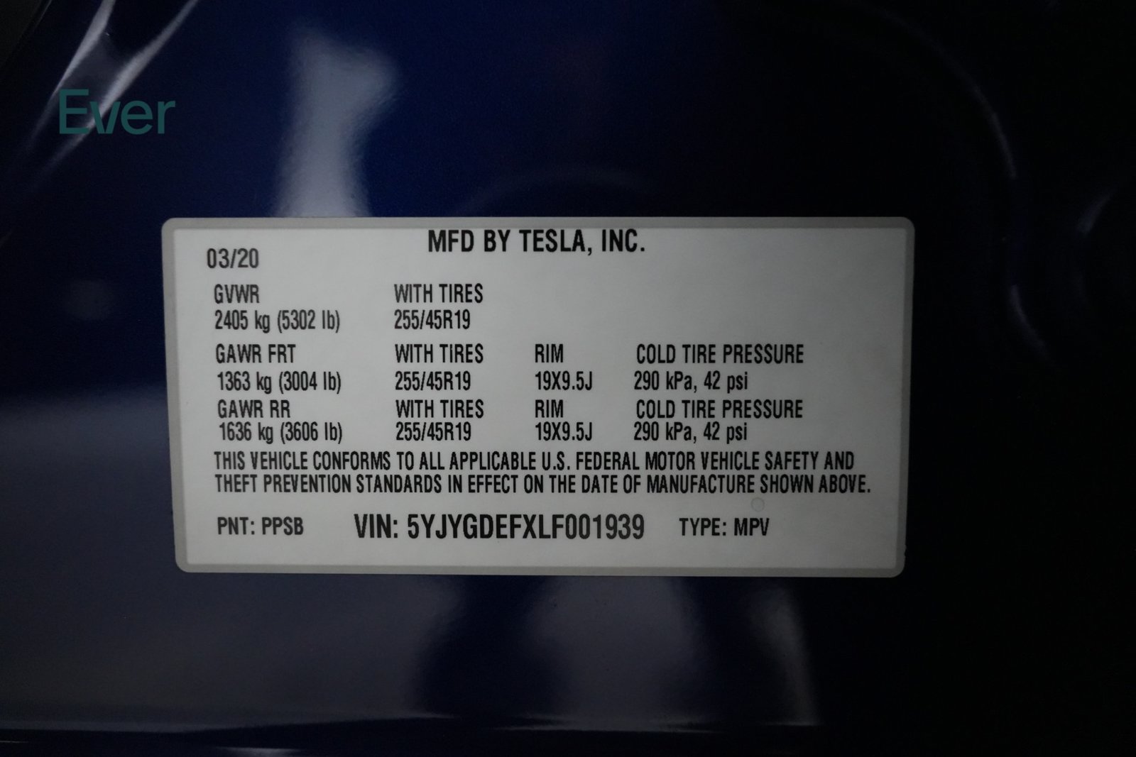 Used 2020 Tesla Model Y Performance AWD/4WD image 29