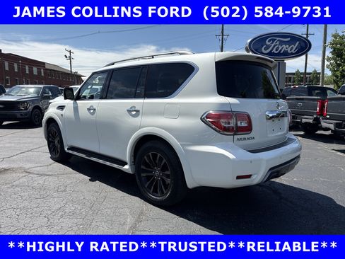 Used 2019 Nissan Armada Platinum w/ Captain's Chairs Package AWD/4WD image 6