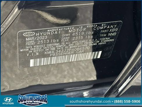 Certified 2023 Hyundai Sonata SEL FWD image 19