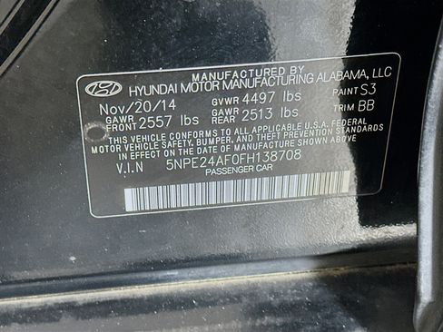 Used 2015 Hyundai Sonata SE image 12