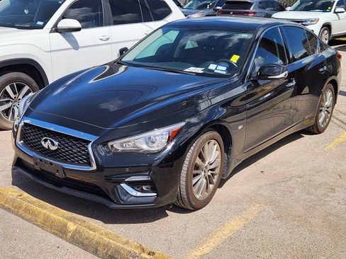 Used 2019 INFINITI Q50 Luxe w/ Essential Package (3.0T Luxe) RWD image 1