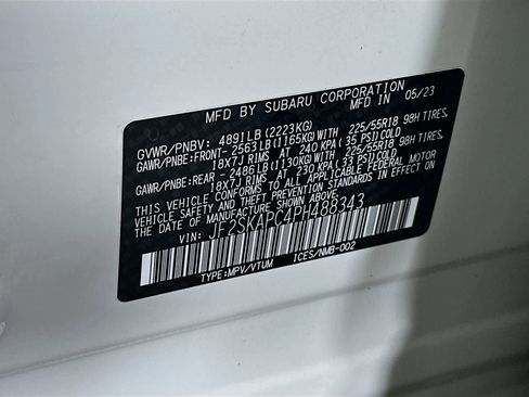 Used 2023 Subaru Forester Limited AWD/4WD image 23