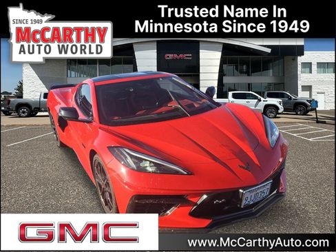 Used 2023 Chevrolet Corvette Stingray Premium Cpe w/ Z51 Performance Package RWD image 1