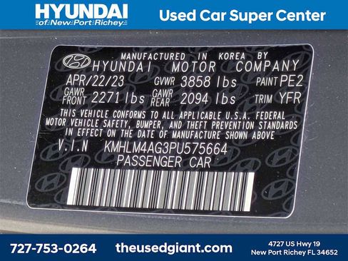 Used 2023 Hyundai Elantra SEL image 30