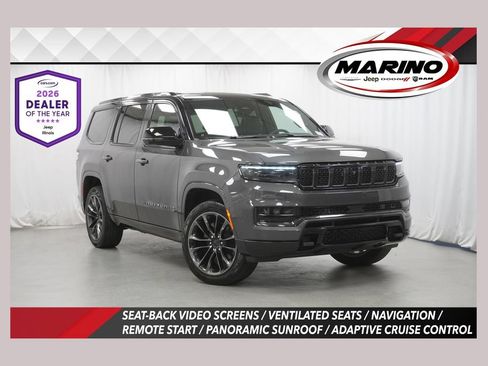 Certified 2025 Jeep Grand Wagoneer Series III w/ Rear Seat Video Group 1 AWD/4WD image 1