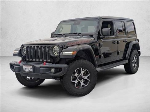 Used 2020 Jeep Wrangler Unlimited Rubicon w/ Steel Bumper Group image 1