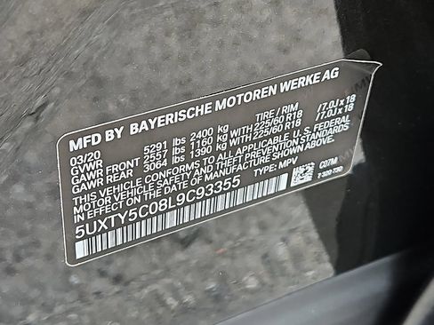 Used 2020 BMW X3 xDrive30i w/ Convenience Package AWD/4WD image 27