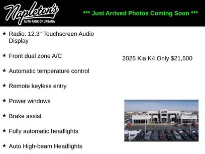 Certified 2025 Kia K4 EX