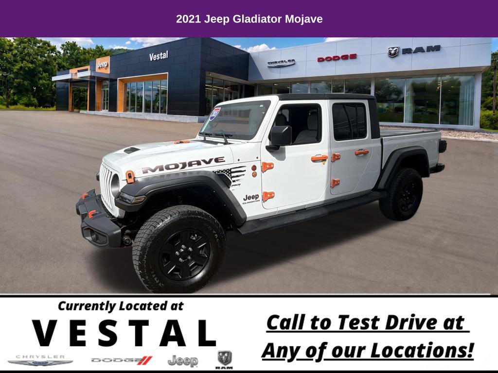 Used 2021 Jeep Gladiator Mojave w/ Dual Top Group AWD/4WD image 9