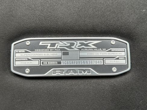 Used 2022 RAM 1500 TRX AWD/4WD image 16