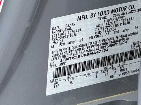 New 2025 Ford Mustang Mach-E Premium w/ Sport Appearance Package image 45