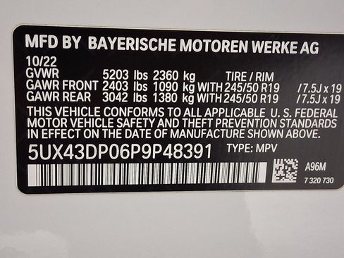 Used 2023 BMW X3 sDrive30i w/ Convenience Package RWD image 23