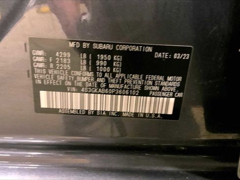 Certified 2023 Subaru Impreza 2.0i image 34