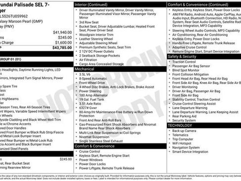 Used 2026 Hyundai Palisade SEL FWD image 4