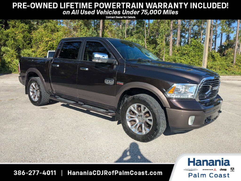 Used 2017 RAM 1500 Laramie Longhorn w/ Protection Group AWD/4WD image 2