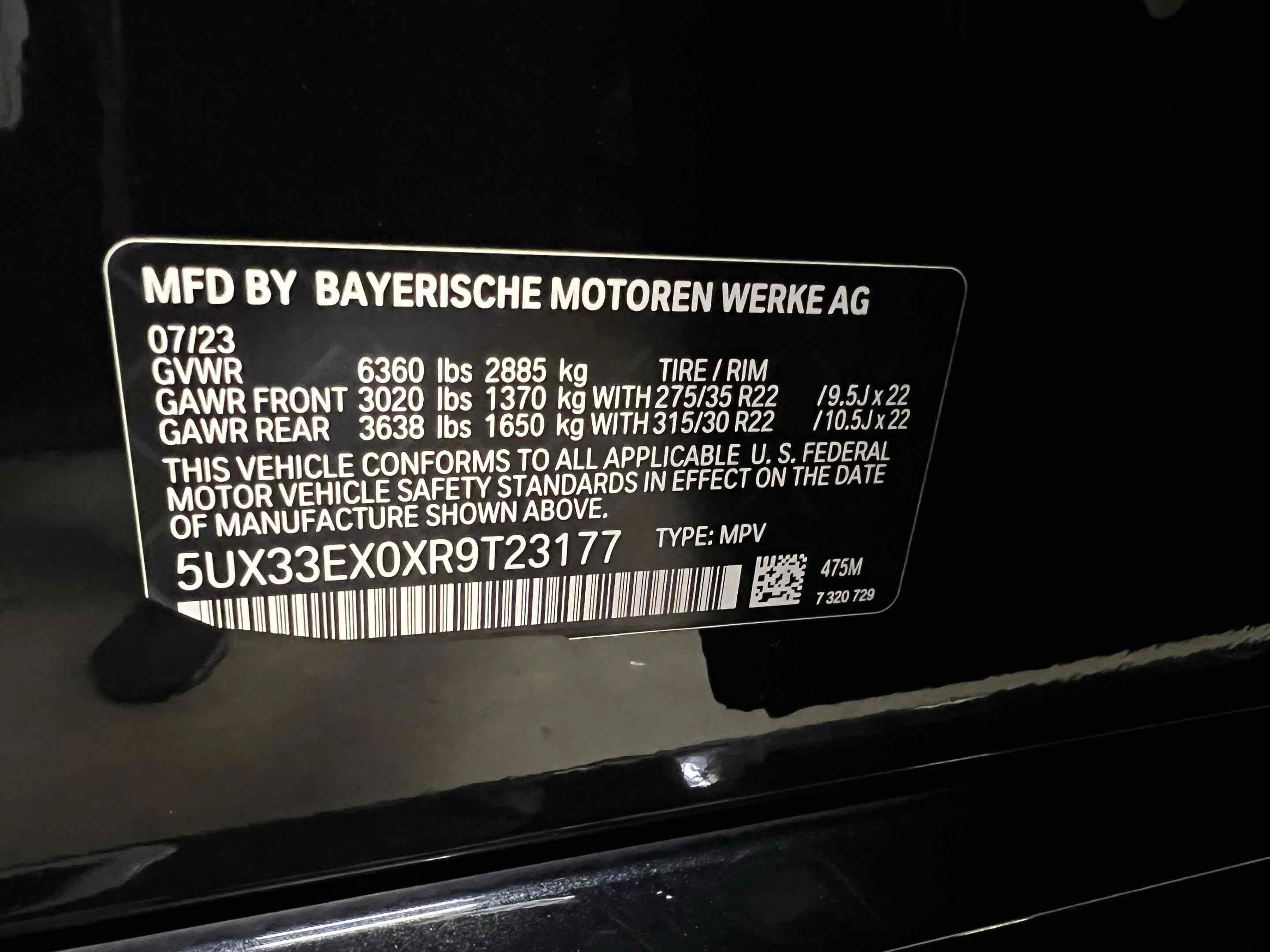 Used 2024 BMW X6 xDrive40i w/ Premium Package AWD/4WD image 12