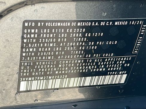 New 2026 Volkswagen Tiguan SE AWD/4WD image 30