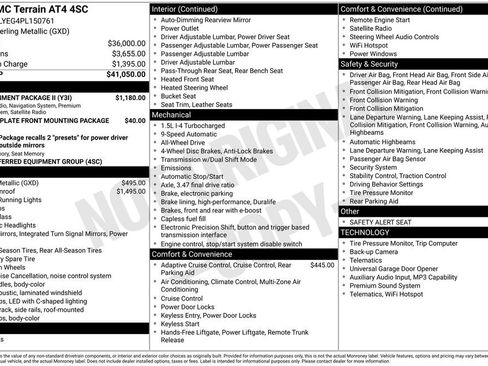 Certified 2023 GMC Terrain AT4 w/ Infotainment Package II AWD/4WD image 37