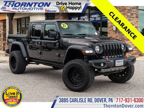 Used 2021 Jeep Gladiator Mojave w/ Cold Weather Group AWD/4WD image 1