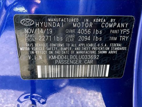 Used 2020 Hyundai Elantra Sport w/ Cargo Package (C1) image 33