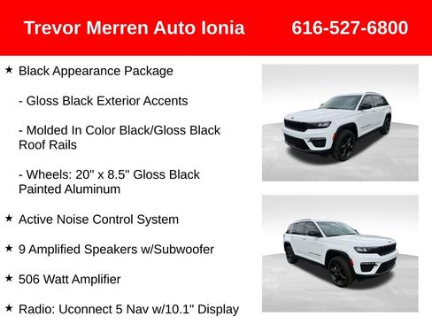 Used 2023 Jeep Grand Cherokee Limited w/ Black Appearance Package AWD/4WD image 26