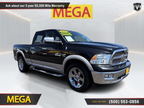 Used 2010 Dodge Ram 1500 Truck Laramie AWD/4WD image 3