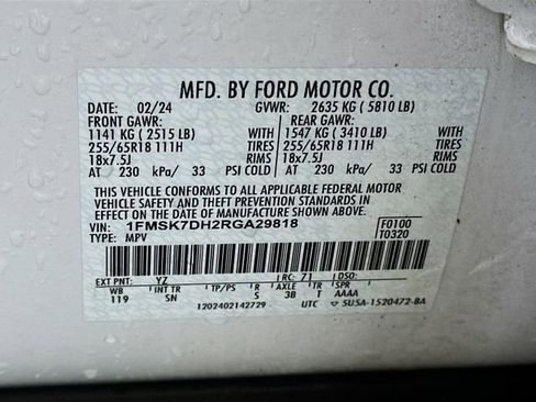 Used 2024 Ford Explorer XLT w/ Equipment Group 202A image 28
