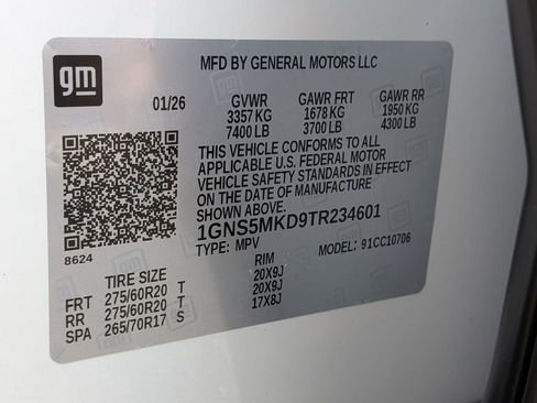 New 2026 Chevrolet Tahoe LS image 34