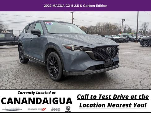 Used 2022 MAZDA CX-5 Carbon Edition image 1