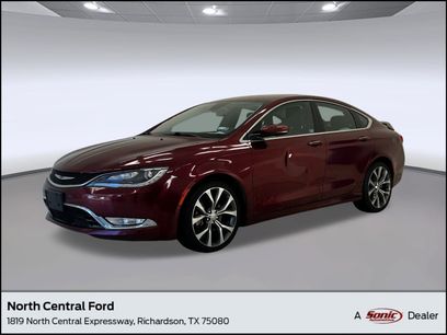 Used 2015 Chrysler 200 C w/ Navigation & Sound Group I