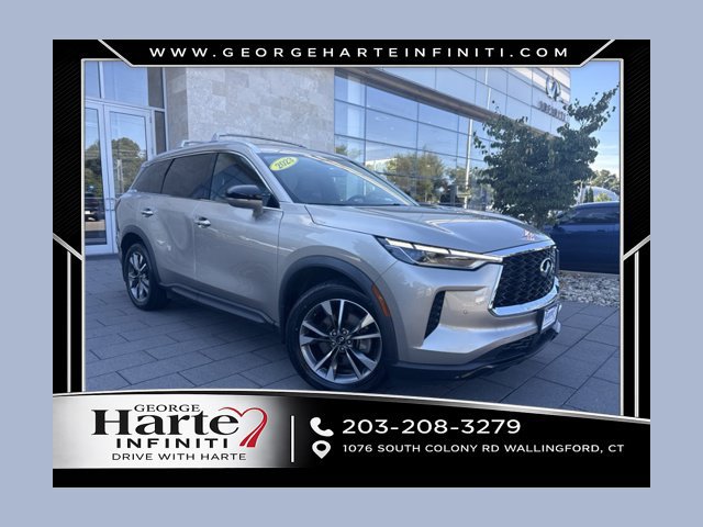 Certified 2023 INFINITI QX60 Luxe w/ Performance Audio Package AWD/4WD image 1