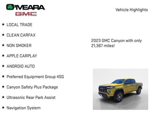 Used 2023 GMC Canyon AT4 w/ Canyon Safety Plus Package image 7