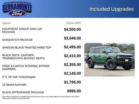 Certified 2025 Ford Bronco Badlands AWD/4WD image 27