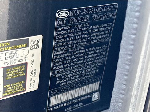 Used 2020 Land Rover Range Rover Sport HST image 36